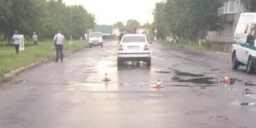 Будьте внимательными даже на пешеходном переходе!