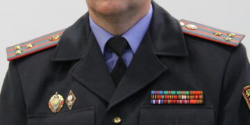 Смелый подполковник Белоруси!