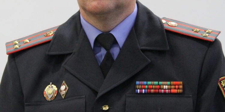 Смелый подполковник Белоруси!