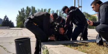 Дети на «гейпараде» в Запорожье!