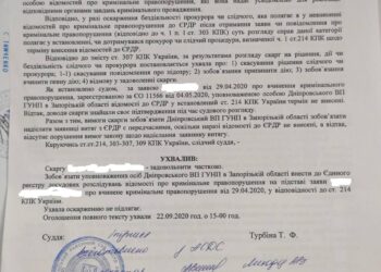 Преступление нового в.и.о. начальника Запорожской городской полиции