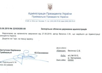 Поручение президенту