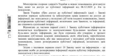 Маски и симптомы от МОЗ