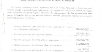 Багнет нации о референдуме 1991 года