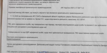 Уголовное дело против начальника Вознесеновского дознания