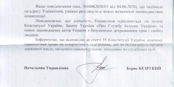 СБУ: бесприкословное соблюдение прав и свобод человека