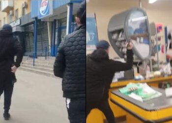 Дождались: топором за маску!