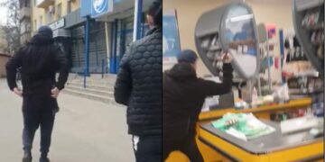 Дождались: топором за маску!