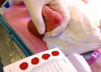 Образцы крови младенца за границу