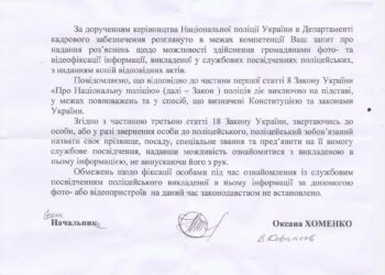 Фото-видео фиксация удостоверения разрешена