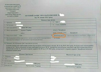 Актовая запись в ЗАГСе