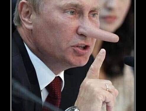 Путин забыл, что именно нужно врать!