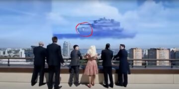 Символ V в песне на меноре в 2017