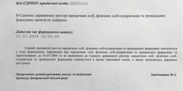 КАБИНЕТ МИНИСТРОВ УКРАИНЫ записи в ЕГР не найдено