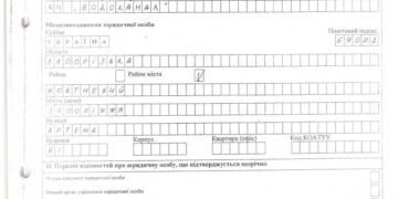 Регистрационная карточка КП «ВОДОКАНАЛ»