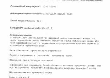 ЗМР в реестре